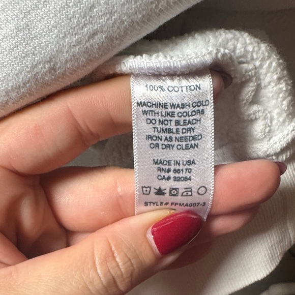 FP Movement by Free People V-Neck Sweater in White - Picture 4 of 4